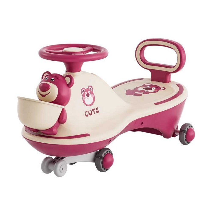 어린이용 트위스트카 18세  장난감 자동차 실내에서 탈수 있는 무 소음 전동 자동차