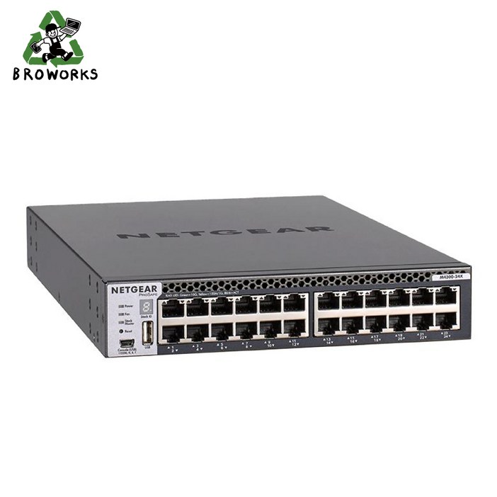 넷기어 XSM4324CS Full L3  10Gbps 24Port UTP or 10Gbps 4Port SFP  Desk or Rack Type