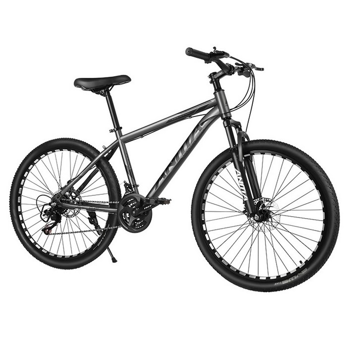 BLACK K7 자전거 야외 통근 중학생 출퇴근 변속 24단 프리미엄 26인치 학생  MTB 자전거