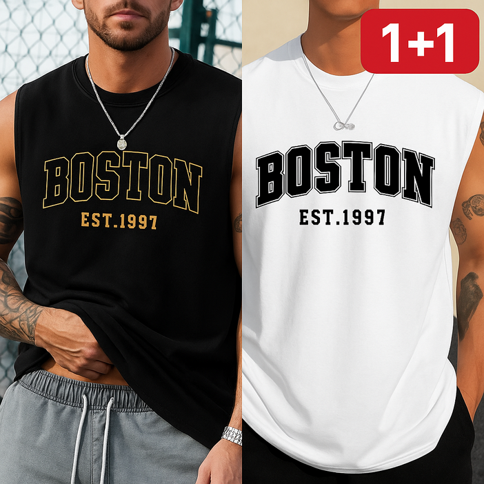 커넥트홈 남자 패션 나시 헬스 런닝 운동 민소매 1+1