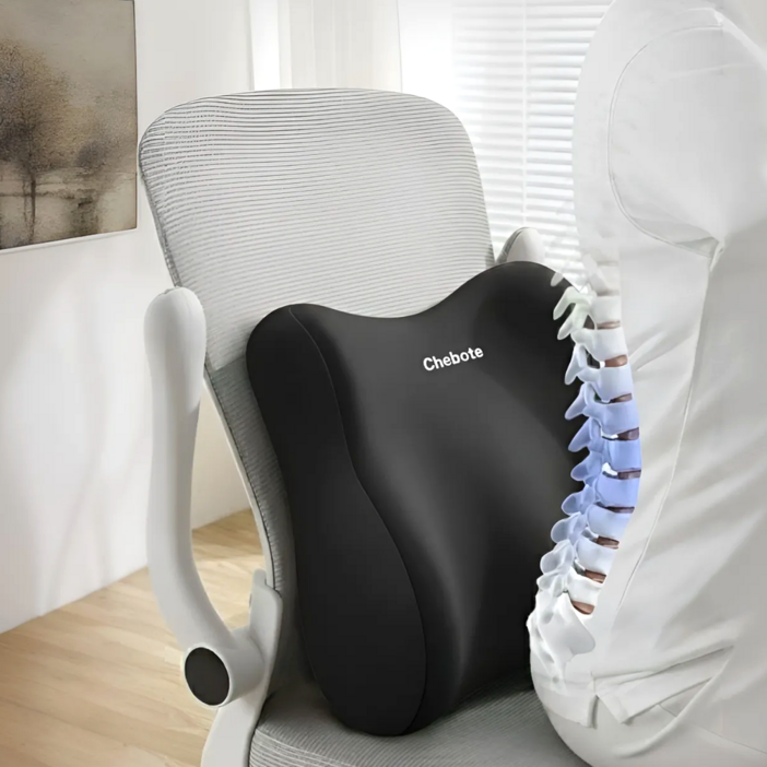 슈레보 사무실 허리전만 지지 등받이 허리 쿠션