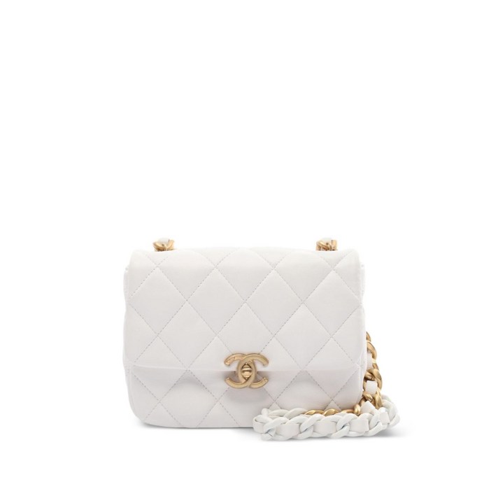 샤넬  중고 2021 미니 클래식 플랩 숄더 백