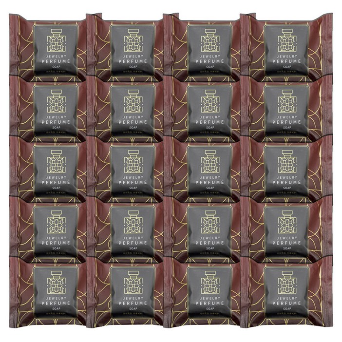 태광 주얼리 퍼퓸 비누 고급 향수비누 바디솝 80g 20개