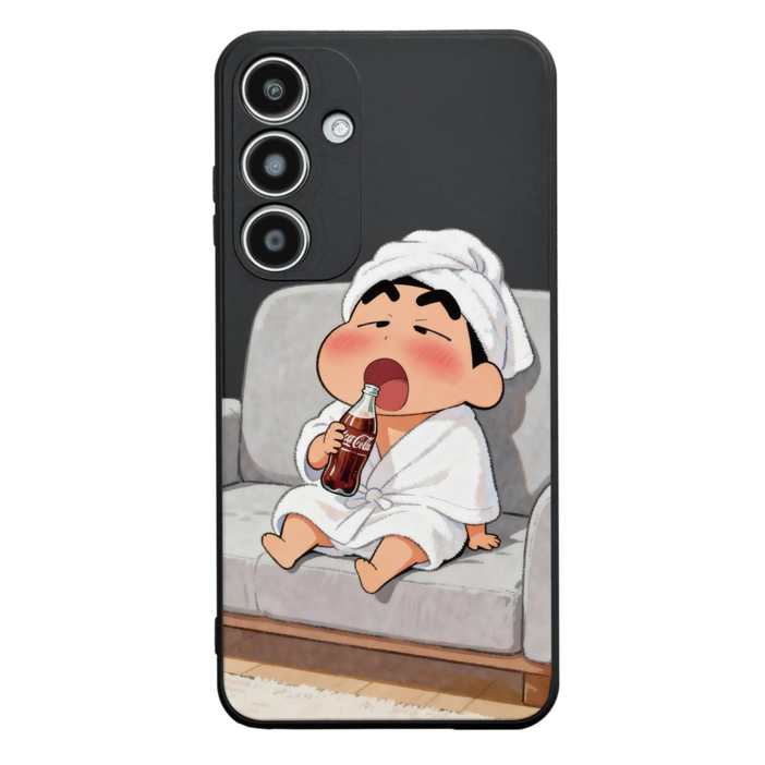 짱구형과 그가 좋아하는 코카콜라 실리콘 케이스
