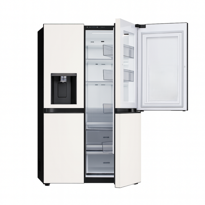 LG전자 디오스 오브제컬렉션 STEM 얼음정수 냉장고 매직스페이스 810L 2등급