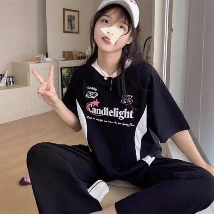 D블리 N차재입고, 단체북주문 2위, 캔들라이트 매쉬 반팔티셔츠 저지 쿨링 배색 오버핏 쿨링티 박스티 댄스복 블록코어 유니폼