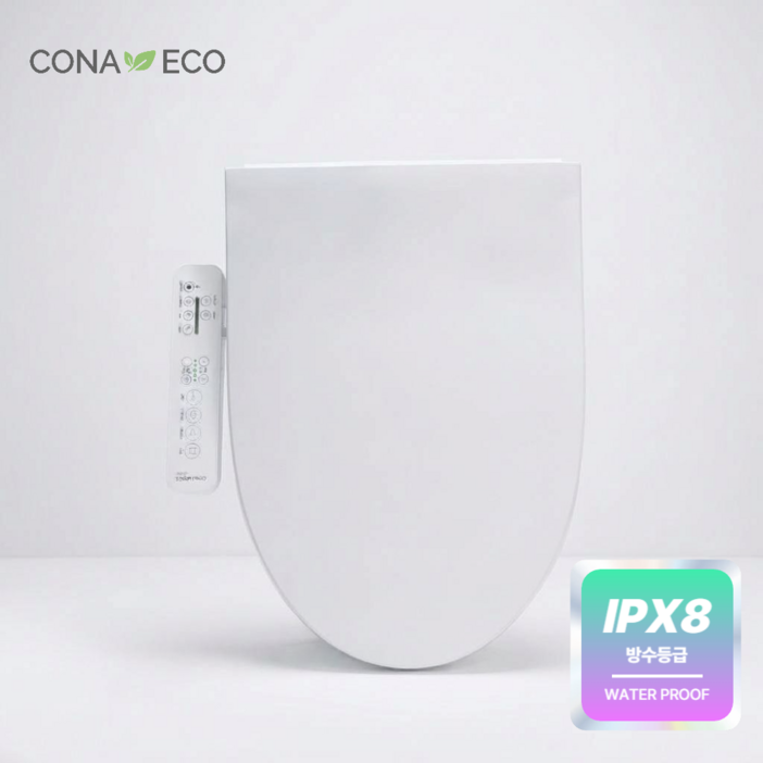 26년형 코나에코홈 강력방수 IPX8 직수형 노탱크 터치식 6세대 노즐 자가설치 CONA3000N