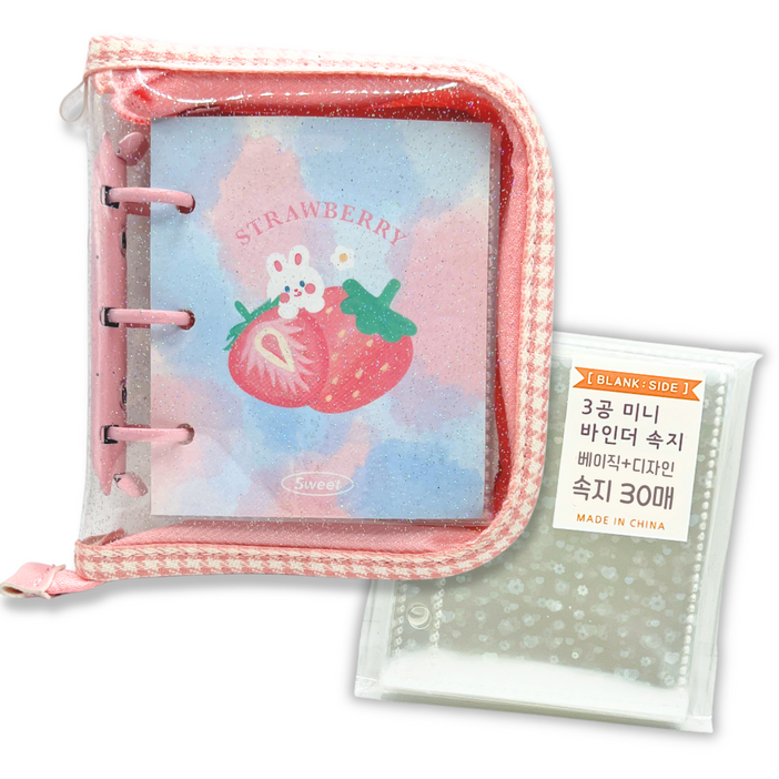 3공 포카 바인더 미니 폴라로이드 앨범