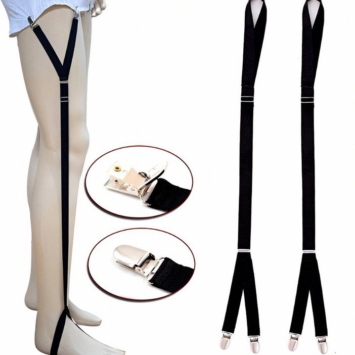 셔츠 빠짐 방지 벨트 고정 남자 가터 남성 의류 패션 아이템 옷 용품 팬츠 스타 일링
