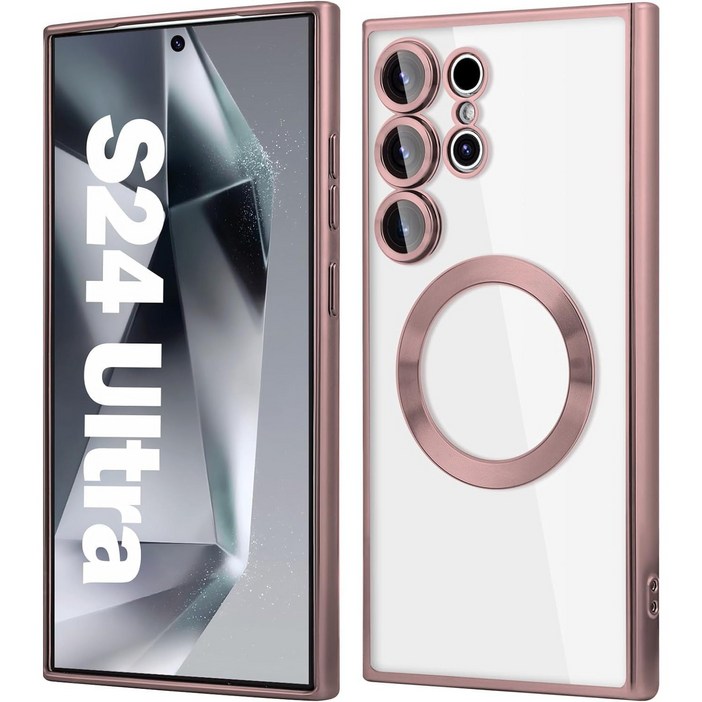 헤미션 S24/플러스/울트라 카메라 보호 맥세이프 케이스 렌즈 완전보호 MGC01