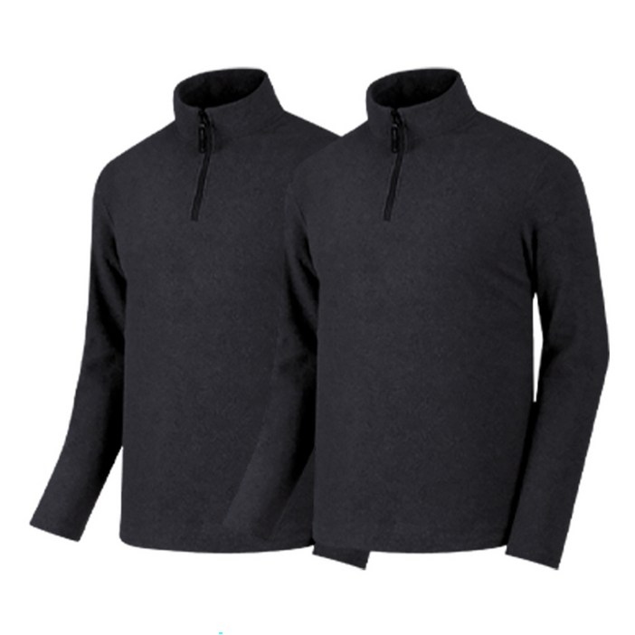 11 나인앤나인 따뜻한 히트업 후리스 반 집업 티셔츠S3XL