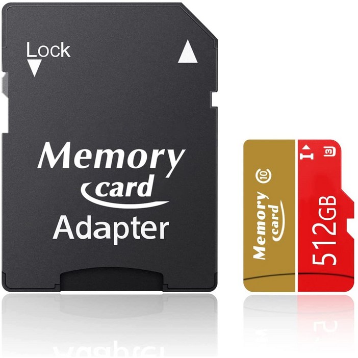울트라 마이크로 SDTF 512GB Micro SD 메모리 풀 사이즈 어댑터 A2 U3 4K C10 읽기 속도 비디오 녹화 휴대폰 카메라, 1개, 512GB 울트라 마이크로 SDTF 512GB Micro SD 메모리 풀 사이즈 어댑터 A2 U3 4K C10 읽기 속도 비디오 녹화 휴대폰 카메라, 1개, 512GB