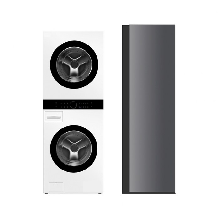 LG 트롬 오브제컬렉션 워시타워 세탁23kg 건조20kg  LG 스타일러 5벌바지1벌 W20WAN5M5