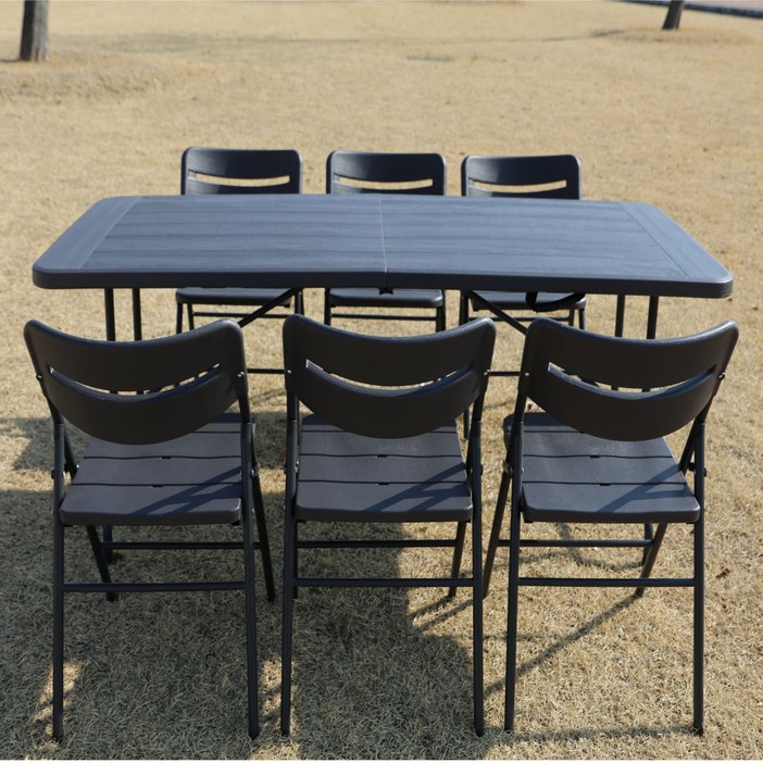 멜핑 야외 테이블 의자 세트 브로몰딩 테라스 정원 접이식 캠핑 카페