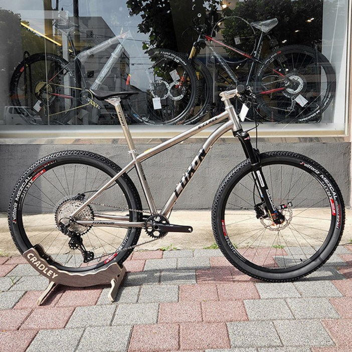 2022 엘파마 룩손 XT 12단 티타늄 MTB 자전거, 브러쉬드 티탄