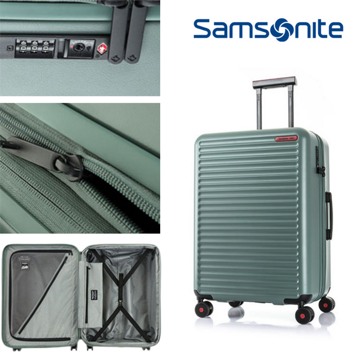 썜소나이트 68cm 24인치 확정용 여행가방 그린 올리브