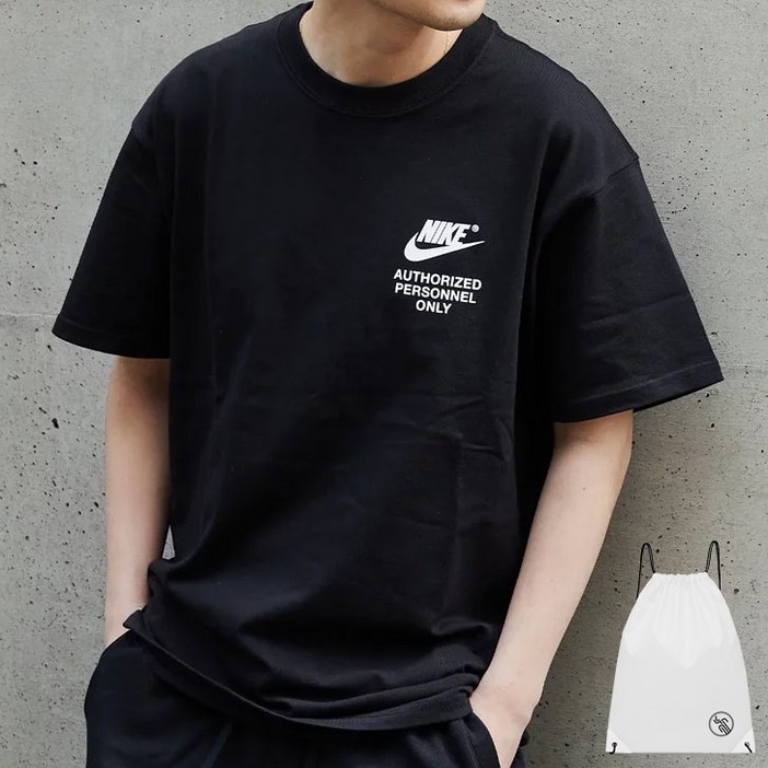 나이키 AT PS 면티 반팔티 블랙  PGN짐쌕가방