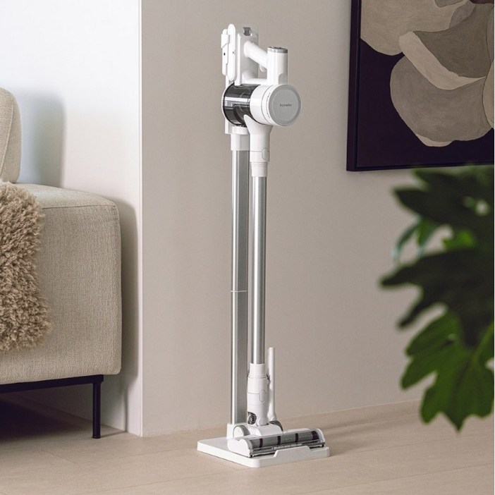 최신형 차이슨 무선 청소기 BLDC 흡입력 좋은 진공청소기  다양한 구성품, 단일상품, 화이트