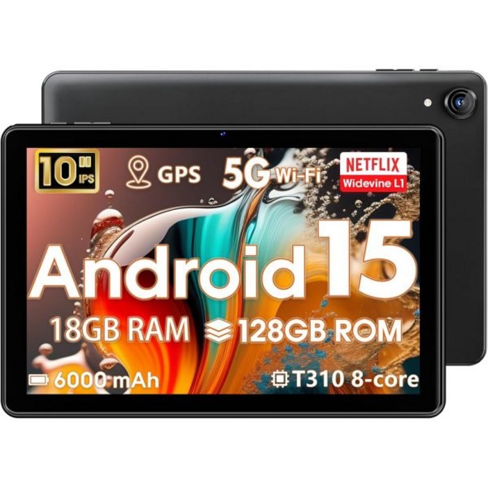 구글 픽셀 태블릿 안드로이드 15,10인치 태블릿, 18GB 128GB, 1TB 확장,WiFi 5, BT5.2,600mAh, T310 CPU, GPS, 고성능, 프로세서, 듀얼