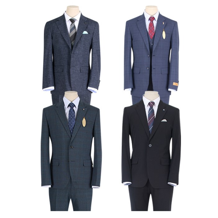 티지패션 TG패션 베이직핏 여름 남성 정장세트 4종 모음