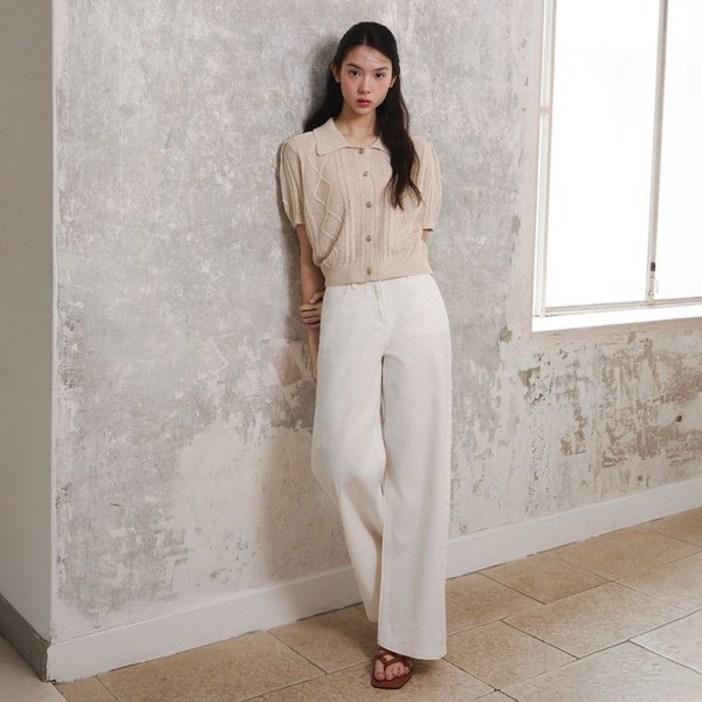 잇미샤 25 SS 와이드 데님 팬츠 ITP5ZDP770 411176