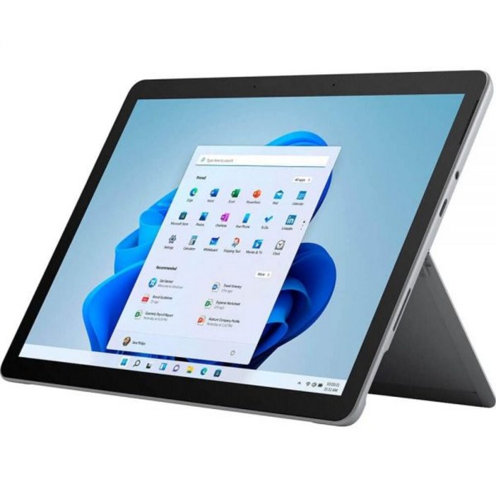 Microsoft Surface Go 3 - 10.5인치 터치스크린 인텔 ® Pentium Gold 4GB 메모리 64GB eMMC 장치 전용 플래티넘(최신 모델)