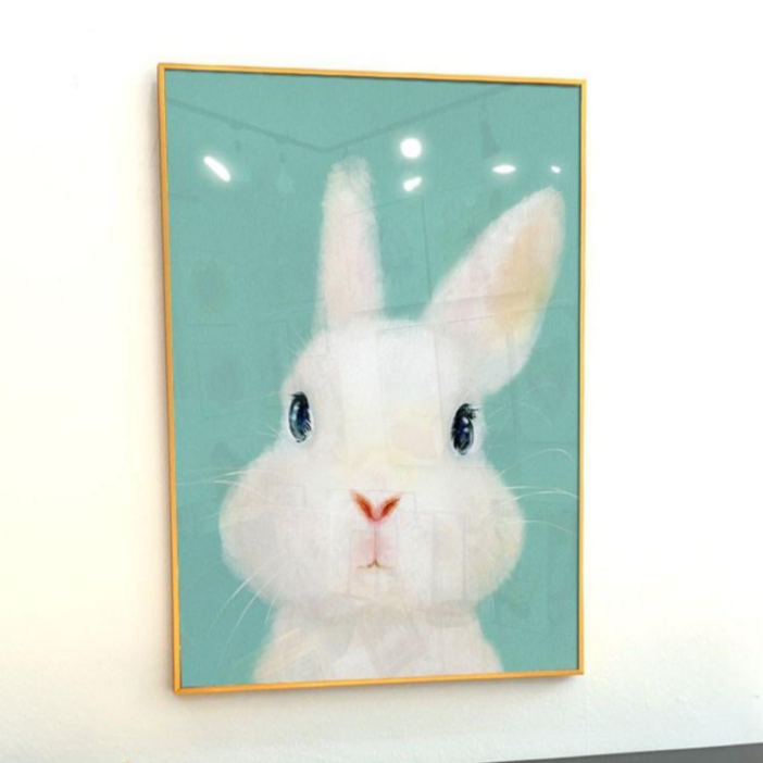 앙리아트 귀여운 동물 그림 아이방 액자 풍수에 좋은 코끼리 돼지 액자 북유럽 소품