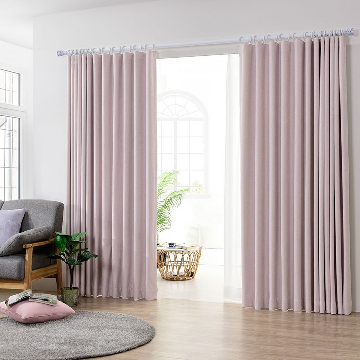 아로아 국내제작 릴리커튼 100프로 3중직 방한방풍 거실 암막커튼 자석끈증정 4계절용