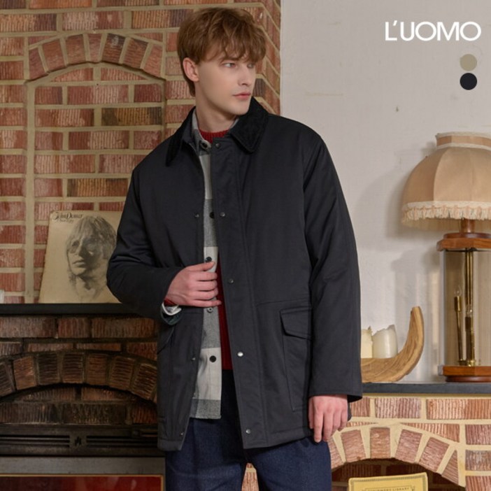 [워모(LUOMO)] 워모 25FW 남성 패딩 워커 자켓_3 Colors