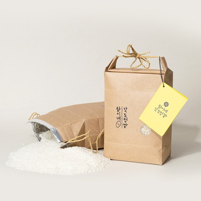 백미 25년 햅쌀출시 강화섬쌀 2Kg 소포장  매일 오전 도정하는 교동섬 랑이네 갓 도정쌀  100 단일미  선물 및 답례품  정미소 직판, 2kg, 2개, 상등급