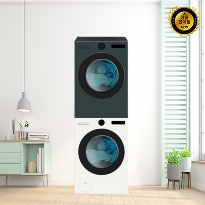 LG전자 오브제컬렉션 트롬 트윈워시 세탁기건조기세트 FX23ENEGNG 세탁기23kg  건조기20kg  방문설치