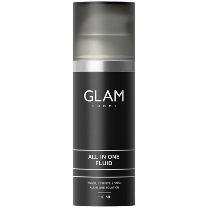 GLAM HOMME 올인원 플루이드 미백주름개선 2중기능성화장품 피부진정보습 가볍고산뜻한 제형, 1개, 110ml