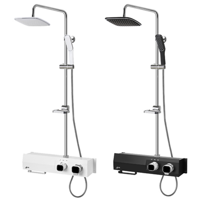 에이원 해바라기샤워기 3700 선반형 샤워수전 화이트, 1개, 화이트