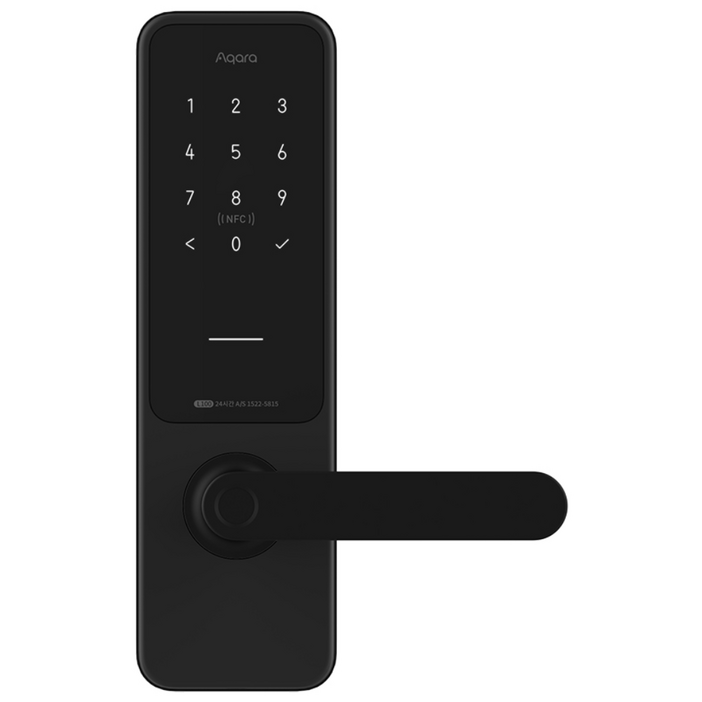 본사정품 아카라 스마트 도어락 L100 레버형 애플 홈킷, 삼성 스마트싱스, 구글 홈 지원, 고객직접설치, 도어락