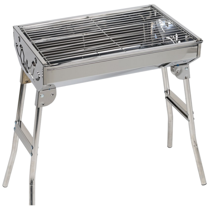 갑도리 석도리 캠핑 BBQ 스텐 사각 화로 바베큐그릴, 1개