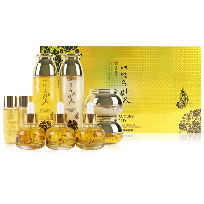예담윤빛 프라임 럭셔리 골드 여성 7종 세트, 1세트