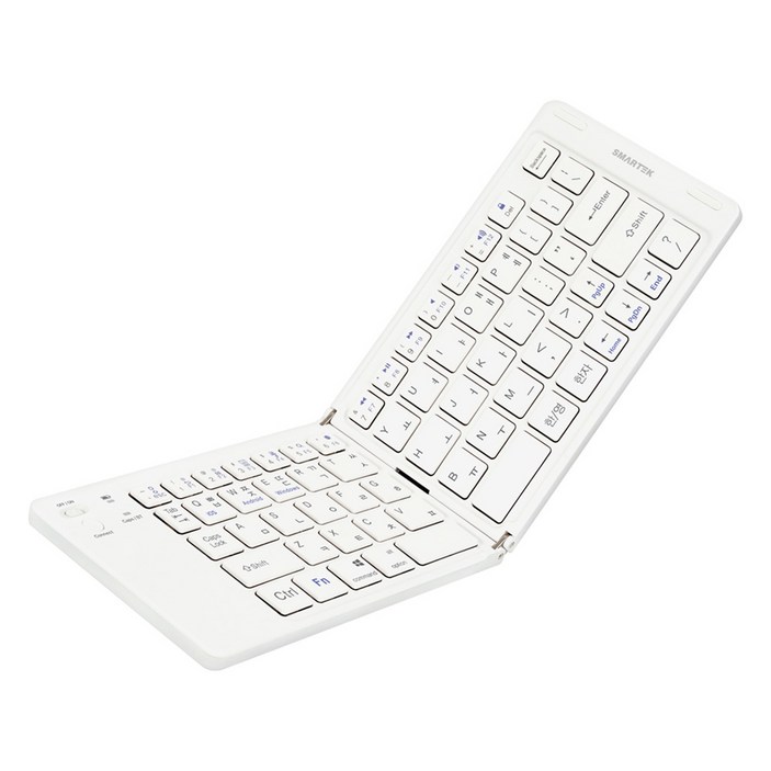 스마텍 휴대용 미니 무선 접이식 폴딩 블루투스 키보드