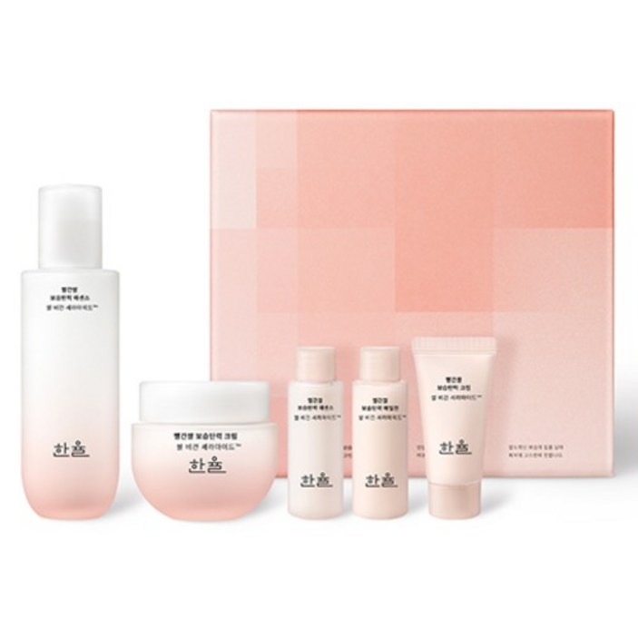 한율 빨간쌀 보습탄력 에센스 크림 2종 세트
