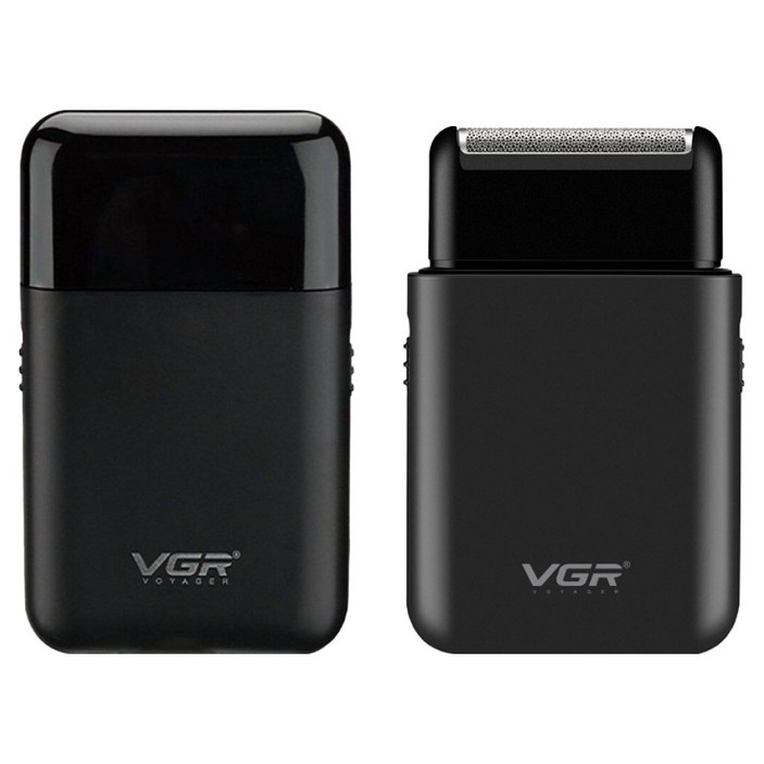 VGR 남성용 휴대용 충전식 미니 전기면도기
