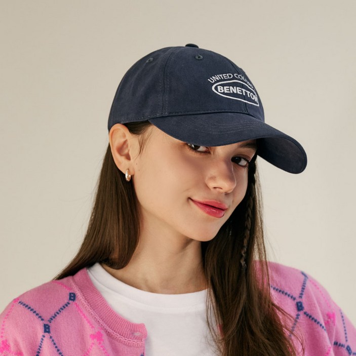 베네통 코튼 볼캡