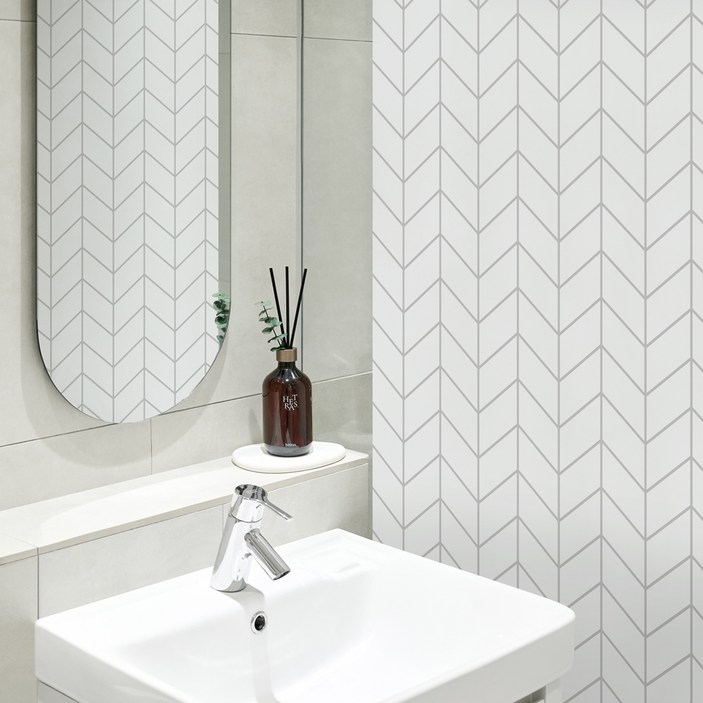 까사마루 욕실 커튼 + 커튼링 12p