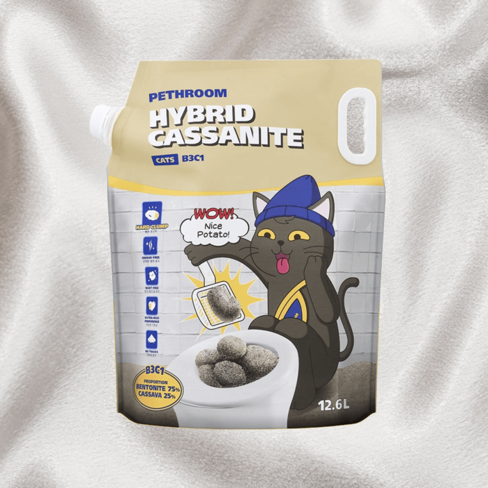 페스룸모래 하이브리드 카사나이트 고양이모래