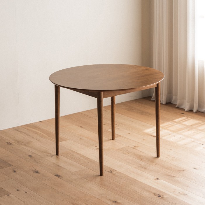 라떼 원목 원형테이블(1000)