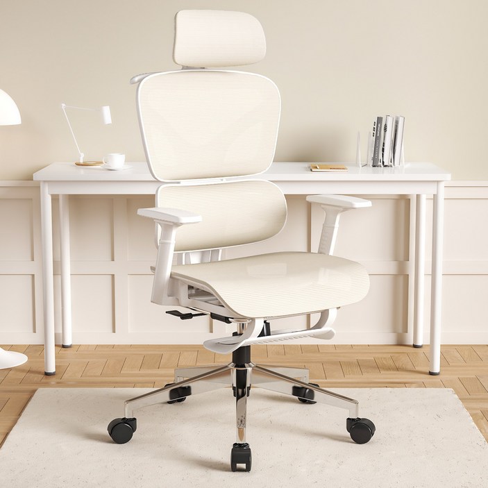 투에스리빙 풀메쉬 인체공학 3D  허리보호 게이밍 컴퓨터 의자