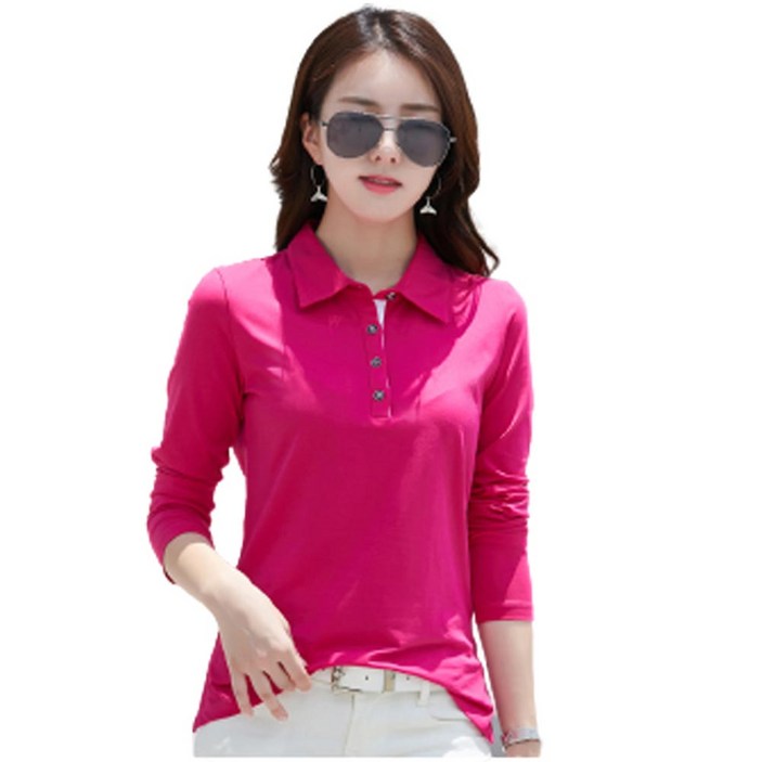 아이엠샵 여성티셔츠 여성긴팔티셔츠 여자티셔츠 브이넥티셔츠 여성면티 여성긴팔면티 여자기본티 슬림티셔츠 여성브이넥티셔츠 카라티 V넥 흰티 이너티 옆트임 여자긴팔 여성긴소매