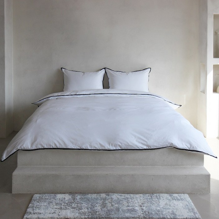 프리바토우 메종 100수 프리미엄 이불커버 베개커버 Q 세트