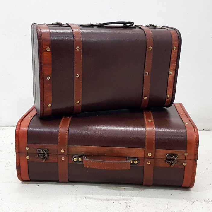 한소픈 빈티지 트렁크 가방, 방탈출 소품, 카페 매장 장식품