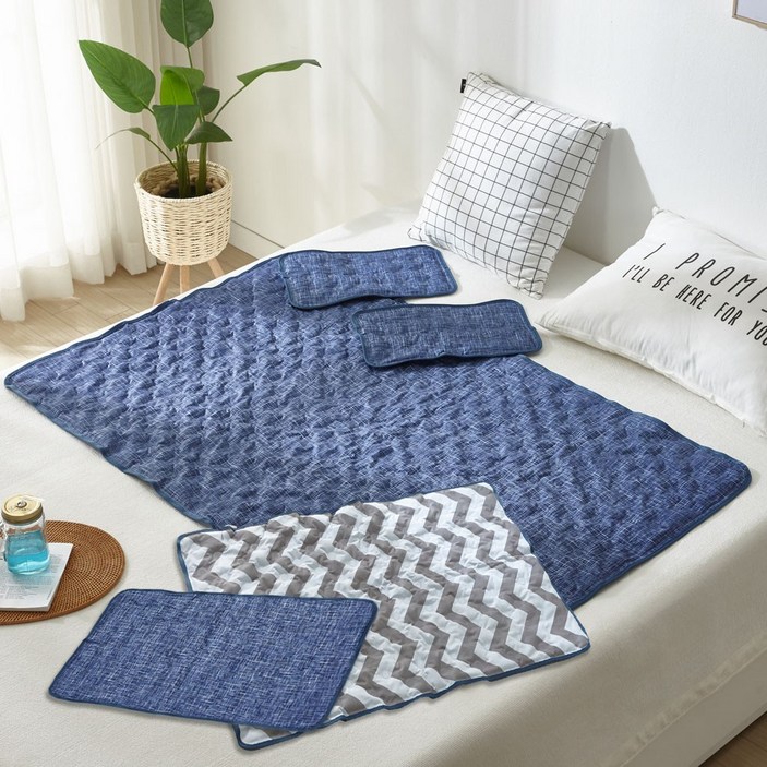 카이르 아이스 냉 양면 쿨매트 세트