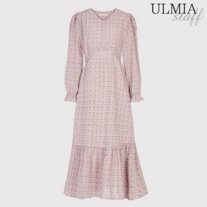 율미아스탭 율미아스탭 에스닉나염페플럼원피스_S2S1OP3061