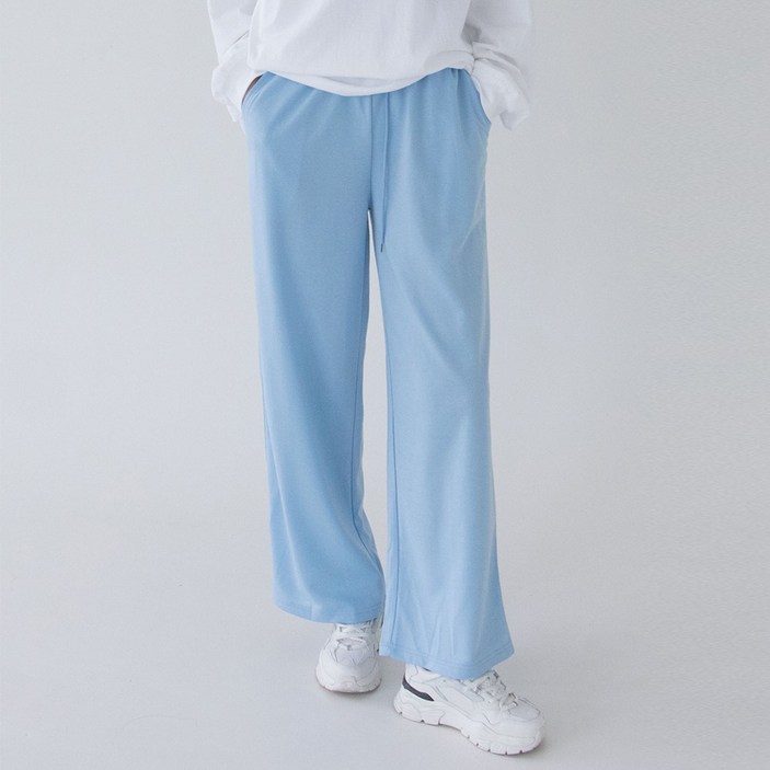 봄봄 컬러 와이드 트레이닝 팬츠